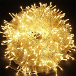 LED Garland String Lights 10m 20m 50m 100m Christmas Tree Wedding Decoration Waterproof Fairy Light Indoor Outdoor 220V EU Lamp