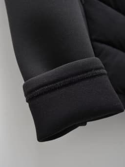 2026 Autumn Winter Women's Elegant Patchwork Hooded Cotton Padded Jackets Lady Vintage Quilted Zipper Slim Sports Parka Coats