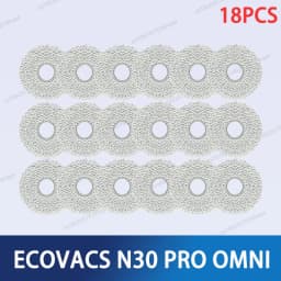 ECOVACS Deebot N30 PRO OMNI /YDLX11-1 Accesories Main Side Brush Mop Cloth HEPA Filter Dust Bag Robot Vacuum Cleaner Spare Parts