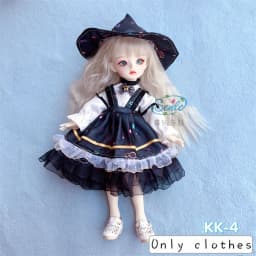 1/6 Bjd DOLL Clothes 30cm Toys Accessories New Style Wear Plaid Skirt Fashion Dress Up With Headwear For Girl Princess Dress