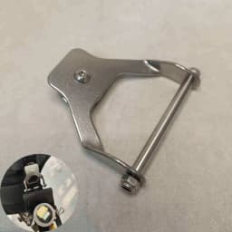 High Quality Stainless Steel Tool Belt Bag - Rotating Hook Modification Accessories for Buckle