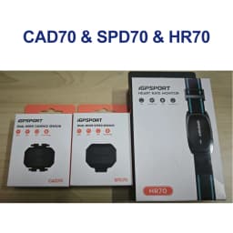iGPSPORT Cadence Speed Sensor Cycling Accessories CAD70 SPD70, Heart Rate Monitor HR50 HR70 for Bike Computer Bluetooth ANT+