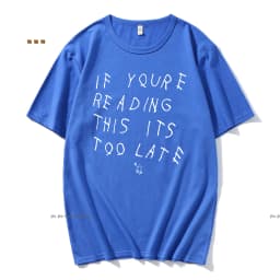 Drake If You’re Reading This It’s Too Late Vintage Men T-shirt Hip Hop Cotton Men T shirt New Tee Tshirt Womens Tops Oversized