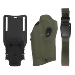 Tactical Pistol Holster for P320 Compatible X300 Flashlight Right Hand Hunting Shooting Drop Leg Holsters with Thigh Strap