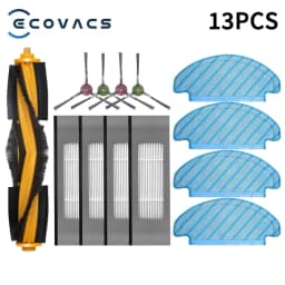 ECOVACS Deebot T8 AIVI T9 AIVI N8 Pro AIVI N9 N10 N10 Plus Accessories Main brush, side brush, filter, dust bag,Hepa Filter