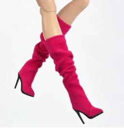 Wrinkle showed up after wearing on your fr dolls boots FIT for your FR6 nu.face 3.0 FR2 kissmela FW9