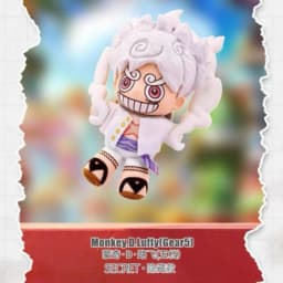EAKI Licensed One Piece Plush Blind Box Luffy Zoro Nami Full Crew Cute Desktop Ornament Anime Peripheral Present For Anime Hobby