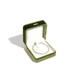 High End Rounded Edge Velvet Jewelry Storage Box with Multi Compartments for Earrings Rings Bracelets Necklaces Organizer Gift