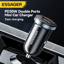 Essager 30W USB Car Charger Quick Charge 4.0 3.0 FCP SCP USB PD For Xiaomi iPhone 12 13 14 Pro Fast Charging Car Phone C Charger