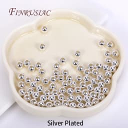 18K Gold Plated Spacer Beads For Jewelry Making,Separators For Bead,2mm-6mm Bracelets Beads,Jewelry Bead DIY Accessories