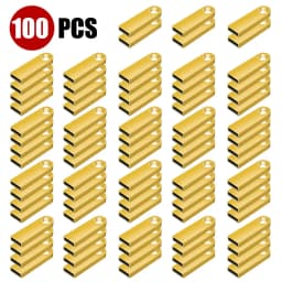 10/50/100 Pcs Free Custom Logo Metal USB Flash Drive 64GB 32GB 8GB 4GB Memory Flash USB Stick Pen Drive 128MB 512MB PenDrive 2.0