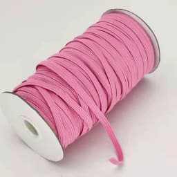 100Yards Soft Elastic Band Flat Color Spandex Hanging Ear Rope Clothing Home Textile Sewing Supplies DIY Handmade Accessories6mm