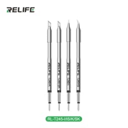 RELIFE RL-T245 Tips Universal C245 Soldering Iron Tip Compatible For Xsoldering Sugon Soldering Station GVM Aixun Handle