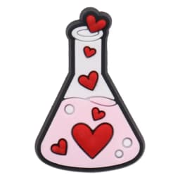1-17Pcs PVC Science Lab Equipment DIY Shoe Charm Children Button Clog Test Tube Sandals Decorations Birthday Gift