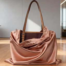 〔CC〕|1Pc Satin Handbag Dust Covers - Breathable Reusable Dust Pouches Luxury Bag Protectors