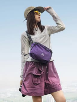 Outdoor Multi-Functional Windproof Lightweight Waterproof Crossbody Bag Hiking Mountain Climbing Unisex Expansion Bag