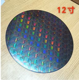 6 inch 12 Inch 8-inch Silicon Wafer, Round Lithography Wafer Semiconductor Exhibition Display, Integrated Circuit