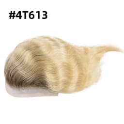 Male Hair Prosthesis Mono Lace PU Base Toupee Men Wig Human Hair Durable Replacement For Men System Unit Mens Wigs Hair Piece