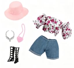 New style Toy accessories gift pretty clothes for your BB FR 1/6 scale dolls BBIKD21F