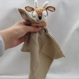 Baby Soother Appease Towel Bib Soft Elk Bear Elephant Sleeping Doll Teether Infants Comfort Sleeping Nursing Cuddling Blanket