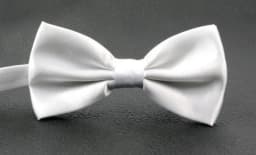 Double-layer bow tie men's business formal bow tie solid color bow tie gift