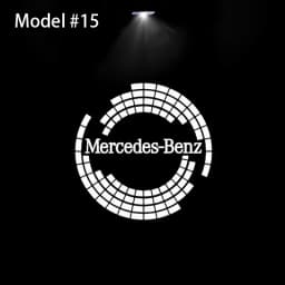 2Pcs Led Car Door Welcome Light Logo Projector For Mercedes Benz W177 W213 W246 GLB GLC GLA GLS GLE1 W212 W205 AMG ML W176 W166