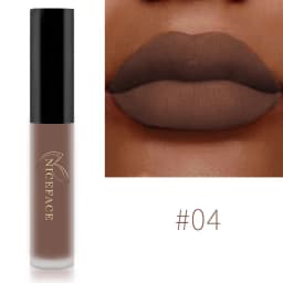 NICEFACE Matte Velvet Lip Glaze Waterproof Long Lasting Not Easy To Fade Lip Gloss Silky Smooth Sexy Lipstick Women Maquillage