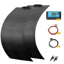 XINPUGUANG 12V 50W Flexible Solar Panel 19.8V 100W Photovoltaic Solar Panels Battery Charger for Car Boat Home Camper Balcony
