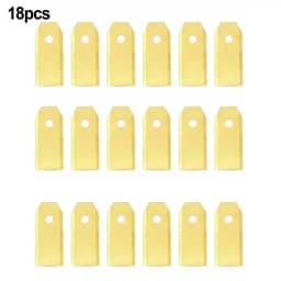 Get Perfect Cutting Results And Long Lasting Performance With These 43mm Stainless Steel Blades For Robotic Lawn Mowers
