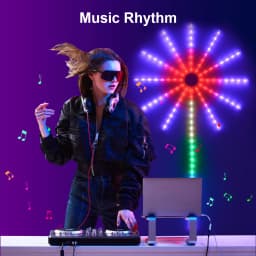 Christmas Decoration Light RGBIC LED String Light USB LED Garland Lamp Outdoor Garden Room Camping Wedding Decor Fairy Lights