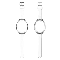 TPU Wristband Adjustable Protective Case for Tamagotchi Uni Shockproof Anti-Drop Wrist Strap Washable for Kids 6.3-8.85in