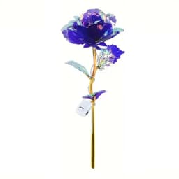 2/10pcs/Set Eternal Rose Flower LED Light Golden Foil Rose Unique Design Gift For The Wife Anniversary Mother's Day And Birthday