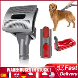 Vacuum Cleaner Brush Adapter Pet Groom Tool Dog Brush Tool For Dyson V11 V10 V8 V7 V6 Vacuum Clean With Converter Pets Hair Tool