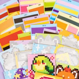 24/48 Pcs Pixel Story Themed Die Cut Sticker Book for Journal Scrapbooking Laptop Decor Japanese Stationery Style Student Decor