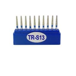 10Pcs/Box Dental Diamond Bur FG High Speed Burs TR SERIES for Teeth Polishing 1.6mm