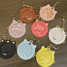 New Cat Shape Ita Bag Pins Badge Protector Case Keychian For 58mm Anime Badges Decoration Bag Accessories Pin Case Birthday Gift