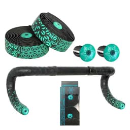 Road Bike Bar Tape Gradient Color Handlebar Tapes EVA/PU Soft Anti-Vibration Wrap Tape Durable Bar Bartape