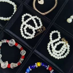Large Capacity Jewelry Display Tray 35*24cm Ring Earring Necklace Storage Holder Personal Jewelry Collection Decoration Tray