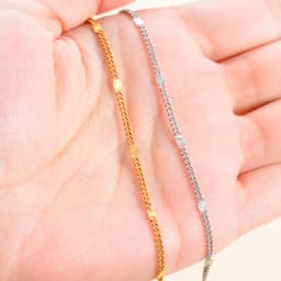 Thin Necklace Stainless Steel Sequins Chain Flat Chains Creative DIY Making Components for Jewelry Supplies Accessories