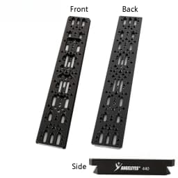 1PC 220/335/440/445mm Wide-Track Guiding Rail Equatorial Mount Dovetail Plate Astronomical Telescope Accessories