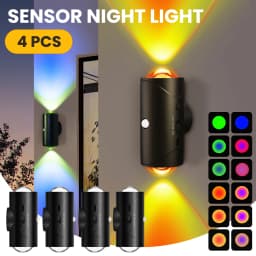 LED Wireless Wall Sconce,1500mAh Motion Sensor Night Light Indoor, Rechargeable Magnetic Wireless Wall Sconces for Bedroom