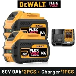 100% Original DeWALT 20V 6000mAh Power Tool Battery DCB206 DCB205 DCB200 DCF887 DCG405 DCD791 DCF922 DCF850 DCD805 Tool Battery