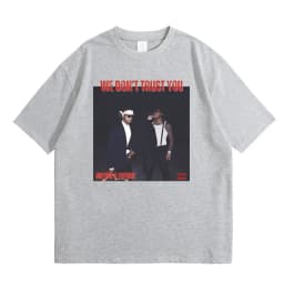 Rapper Future & Metro Boomin We Don't Trust You Album Music Merch T Shirts Men Hip Hop Kendrick Lamar Tee Male Oversized T-shirt