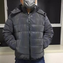 Colorful Reflective Jacket Men Winter Coat Warm Hooded Parka Dazzling Night Glows Rainproof Windbreaker Younger Cotton Coats