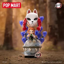 POP MART DEMON SLAYER Unwavering Resolve Arc Series Block Flgures Genuine Blind Box Doll Mystery Box Original Toys Gift