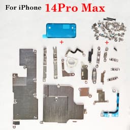 1set Full Inside Small Metal Parts Shield Plate Set Kit Holder Bracket For iPhone 6s 7 8 XS XR XS 11 12 13 14 15 16 Pro Max Plus