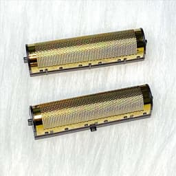 10X Shaver Replacement Cutter Net+Cutter Head for 17150 17200 Washable 3D Intelligent Floating Shaving Blade Gold
