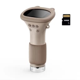 2.0 Inch Mini Pocket Microscope 1000X Kids Science Experiment Utensils Handheld Laboratory Microscope Outdoor Children Stem Toy