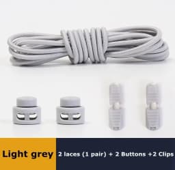 No-Tie Elastic Shoelaces Stretch Laces with Press Lock for All Shoes Quick Wear in 1 Second Hiking Sport Lazy Laces Multi Colors