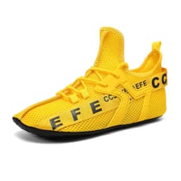 YRZL White Sneakers Men High Top Comfortable Breathable Mesh Casual Shoes Socks Shoes Big Size 47 Outdoor Walking Shoes for Men